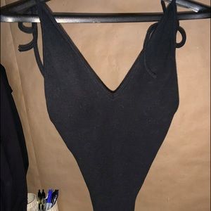 Deep V Bodysuit